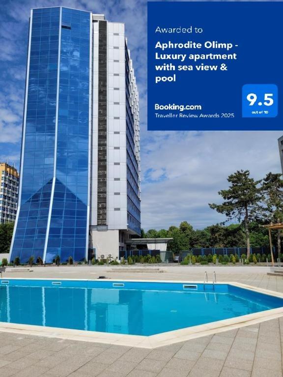 Aphrodite Olimp - Luxury Apartment With Sea View & Pool Exterior foto